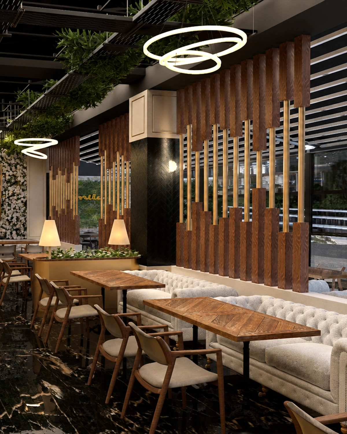 Duqqah Restoran proje galeri görseli 2
