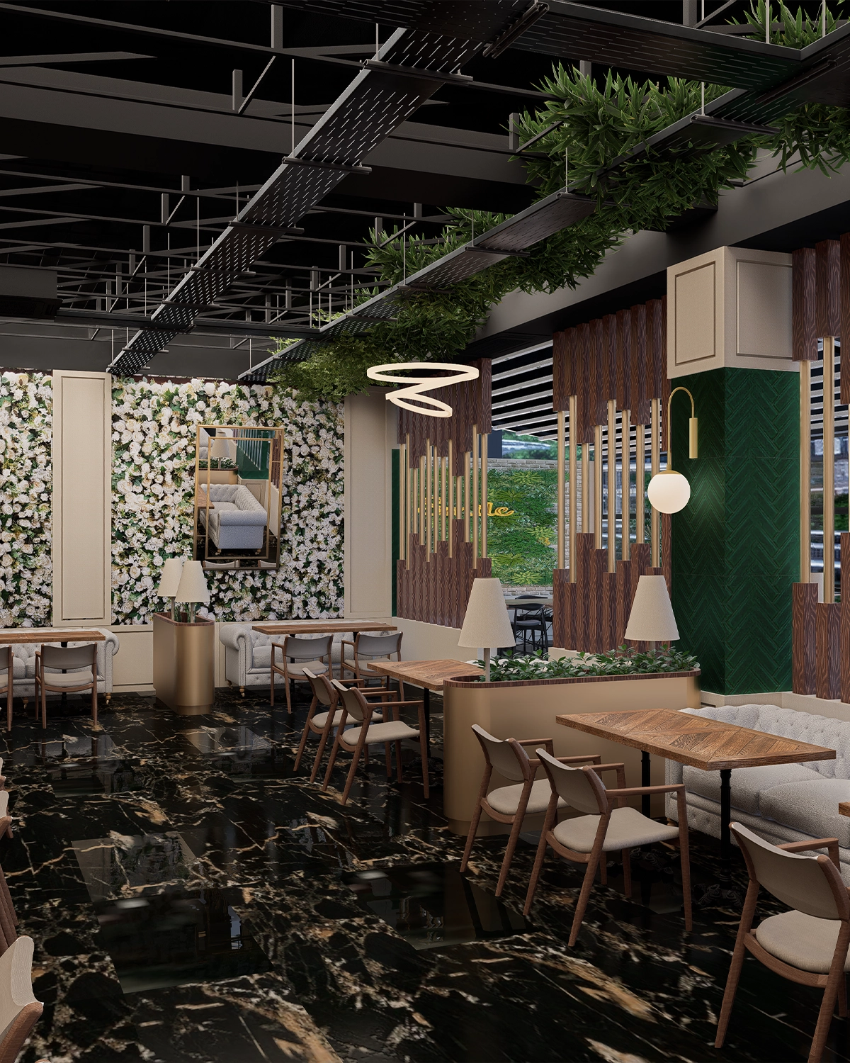 Duqqah Restoran proje galeri görseli 3
