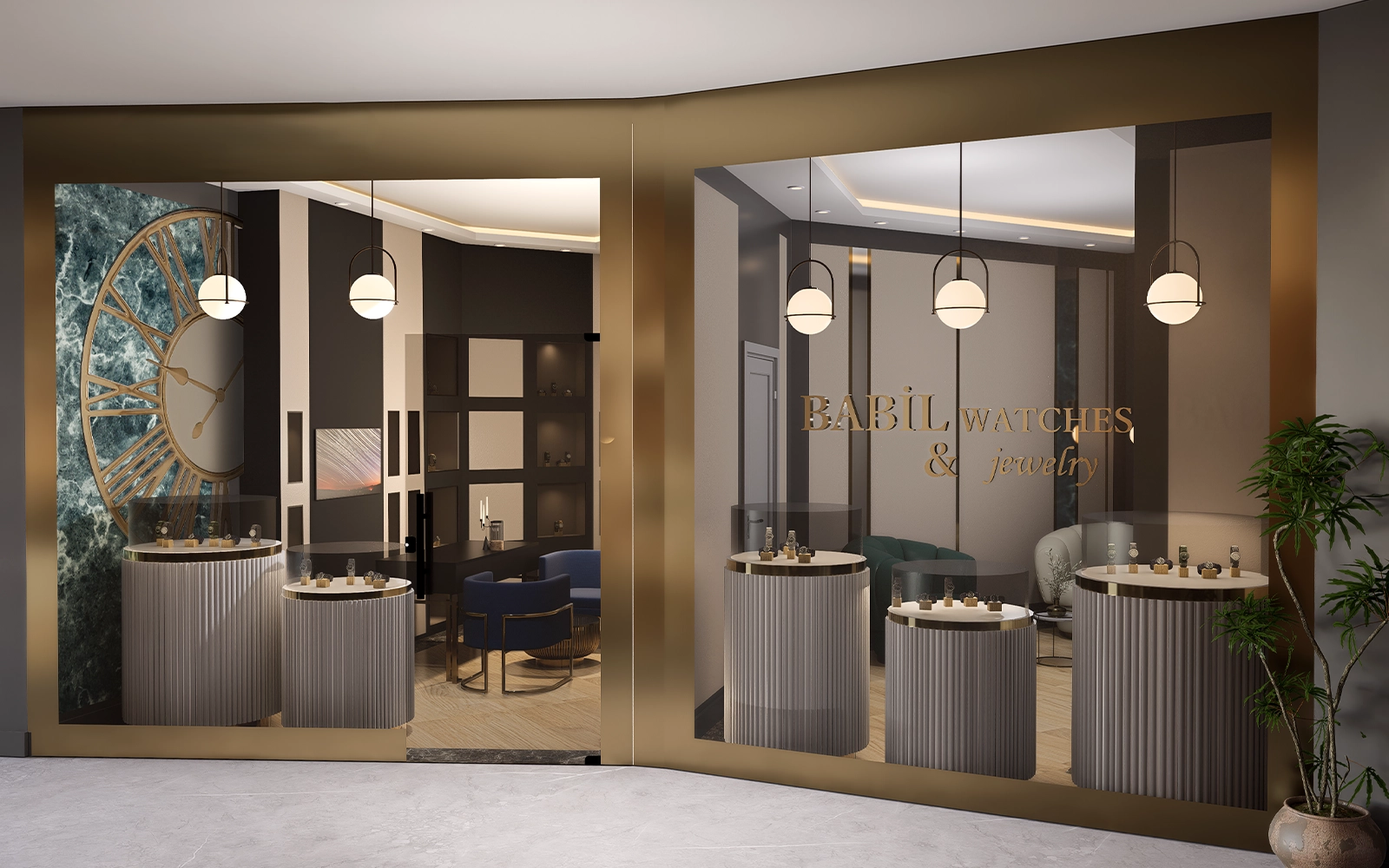 Sheraton Grand Luxury Watch Store proje galeri görseli 1