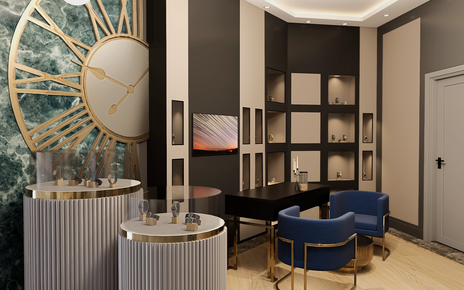 Sheraton Grand Luxury Watch Store proje galeri görseli 4