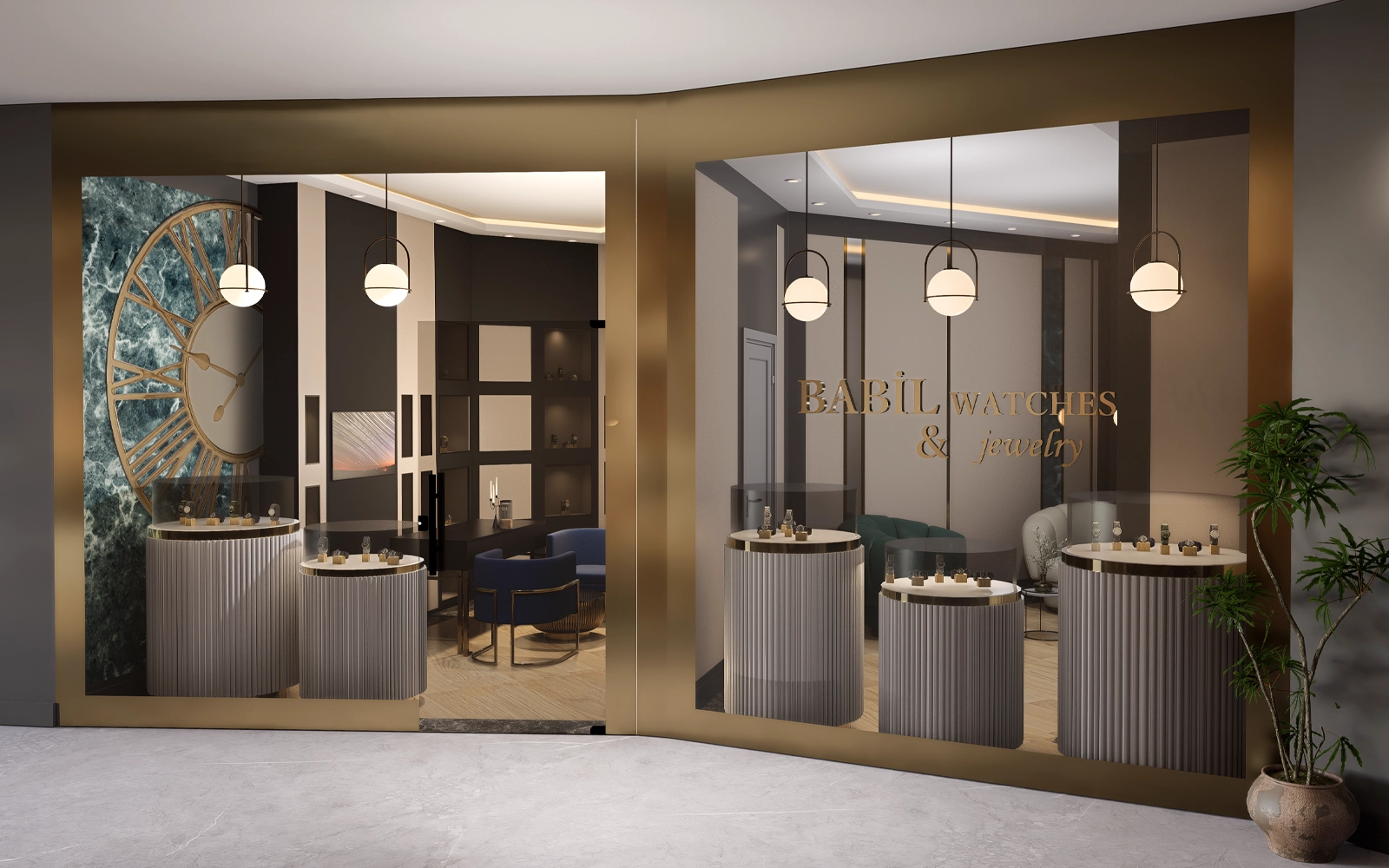 Sheraton Grand Luxury Watch Store projesi