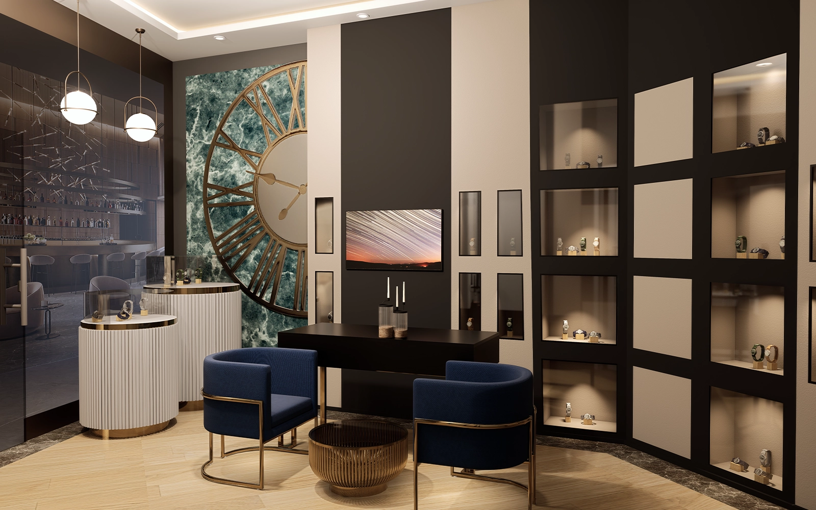 Sheraton Grand Luxury Watch Store ana proje görseli
